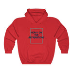 Load image into Gallery viewer, Heavy On The Affirmations Unisex Heavy Blend™ Hooded Sweatshirt
