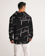 Load image into Gallery viewer, TruthorTruth Signature Black &amp; Pink  Men&#39;s Hoodie
