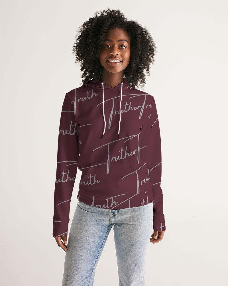 TruthorTruth Red Wine Signature  Women's Hoodie