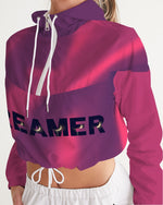 Load image into Gallery viewer, Dreamer Women&#39;s Cropped Windbreaker
