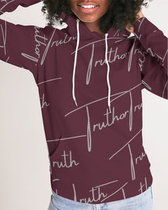 TruthorTruth Red Wine Signature  Women's Hoodie