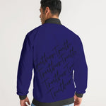 Load image into Gallery viewer, Well Traveled X TruthorTruth Men&#39;s Stripe-Sleeve Track Jacket
