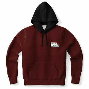 Maroon and Black Hoodie