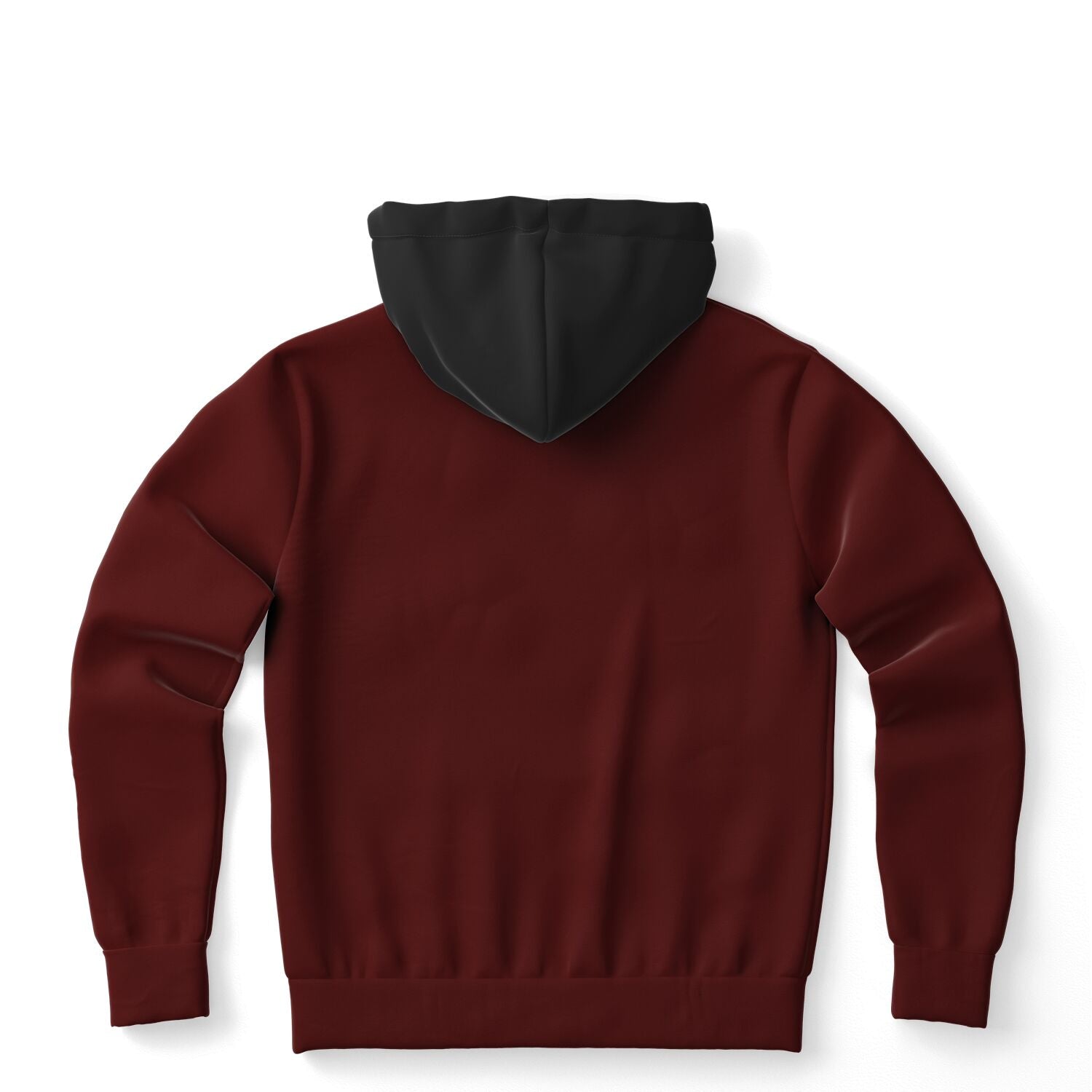 Maroon and Black Hoodie