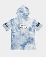 Load image into Gallery viewer, Head In The Clouds X TruthorTruth Men&#39;s Premium Heavyweight Short Sleeve Hoodie
