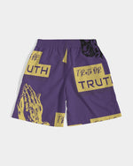 Load image into Gallery viewer, Purple Beyond Blessed Men&#39;s Jogger Shorts
