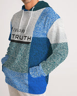 Load image into Gallery viewer, Blue Plaid TruthorTruth  Men&#39;s Hoodie
