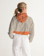 Load image into Gallery viewer, Heavy is The Crown Women&#39;s Cropped Windbreaker
