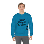 Load image into Gallery viewer, Getting Money On The Phone Unisex Heavy Blend™ Crewneck Sweatshirt
