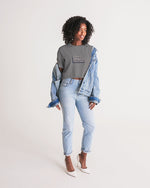 Load image into Gallery viewer, Gray 9060 Women&#39;s Lounge Cropped Tee
