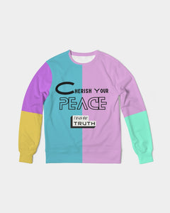 Cherish Your Peace French Terry Crewneck Pullover