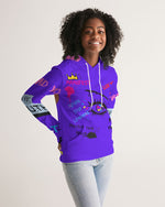 Load image into Gallery viewer, Positive Vibes Purple Women&#39;s Hoodie
