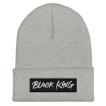 Load image into Gallery viewer, Black King Cuffed Beanie
