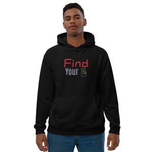 Find Your Peace Premium eco hoodie