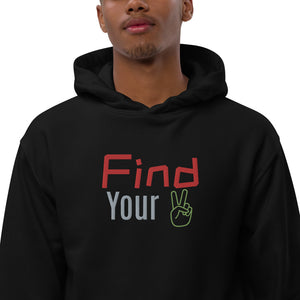 Find Your Peace Premium eco hoodie