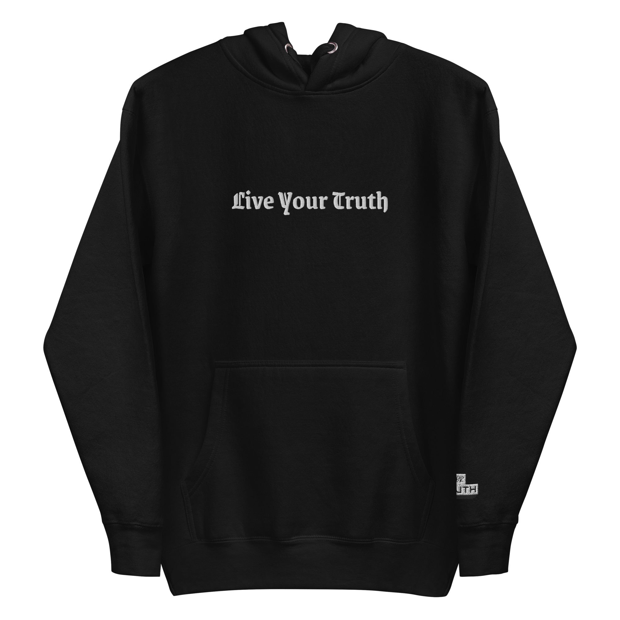 Live Your Truth Embroidered Unisex Hoodie