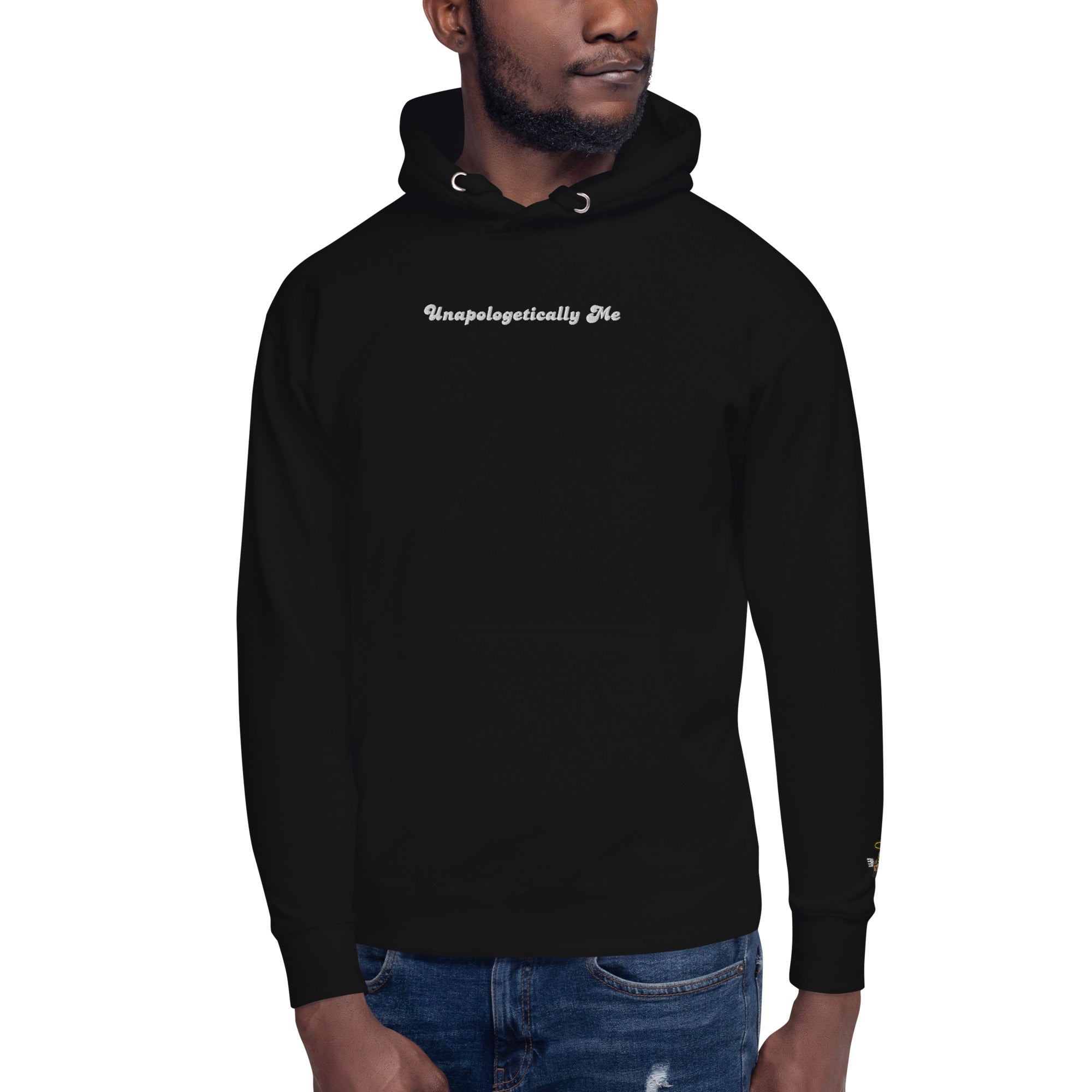 Unapologetically Me Embroidered Unisex Hoodie