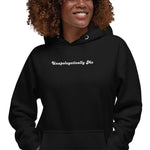 Load image into Gallery viewer, Unapologetically Me Embroidered Unisex Hoodie
