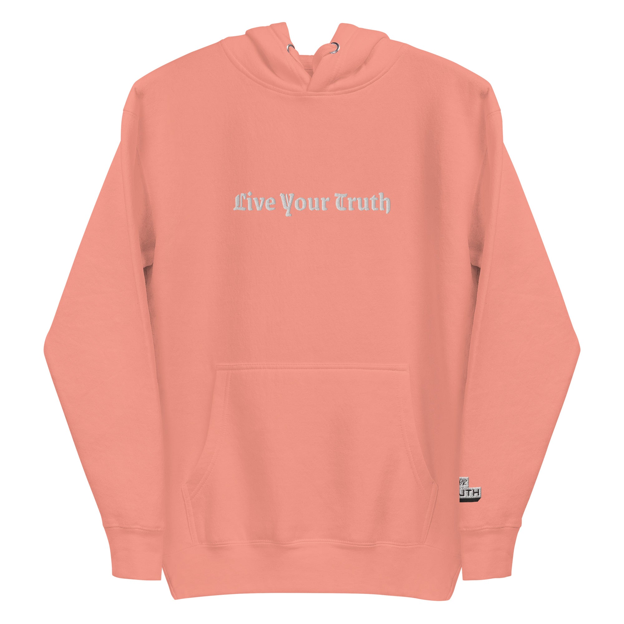 Live Your Truth Embroidered Unisex Hoodie