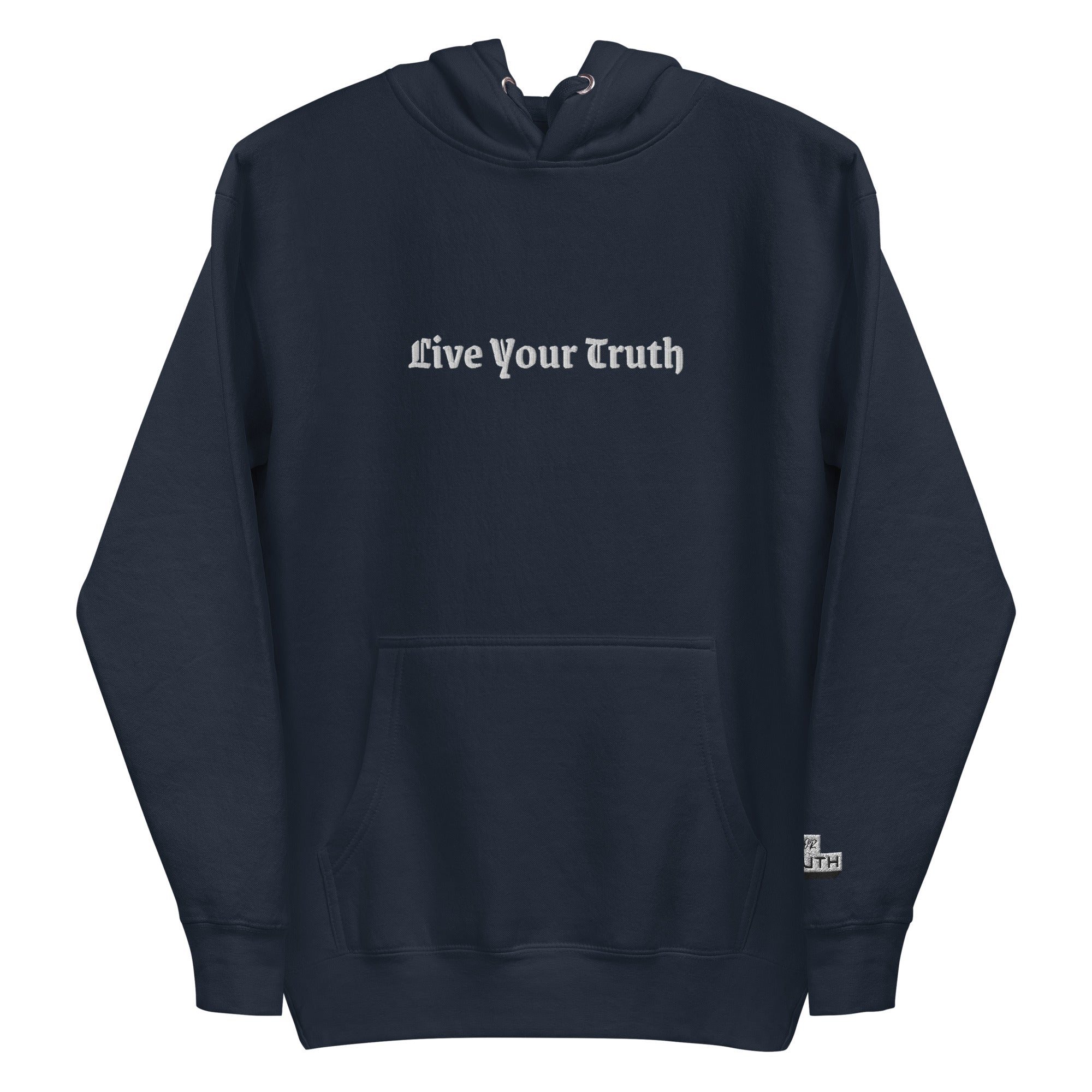 Live Your Truth Embroidered Unisex Hoodie