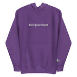 Load image into Gallery viewer, Live Your Truth Embroidered Unisex Hoodie
