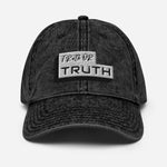 Load image into Gallery viewer, Truth or Truth Vintage Cotton Twill Cap
