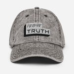 Load image into Gallery viewer, Truth or Truth Vintage Cotton Twill Cap
